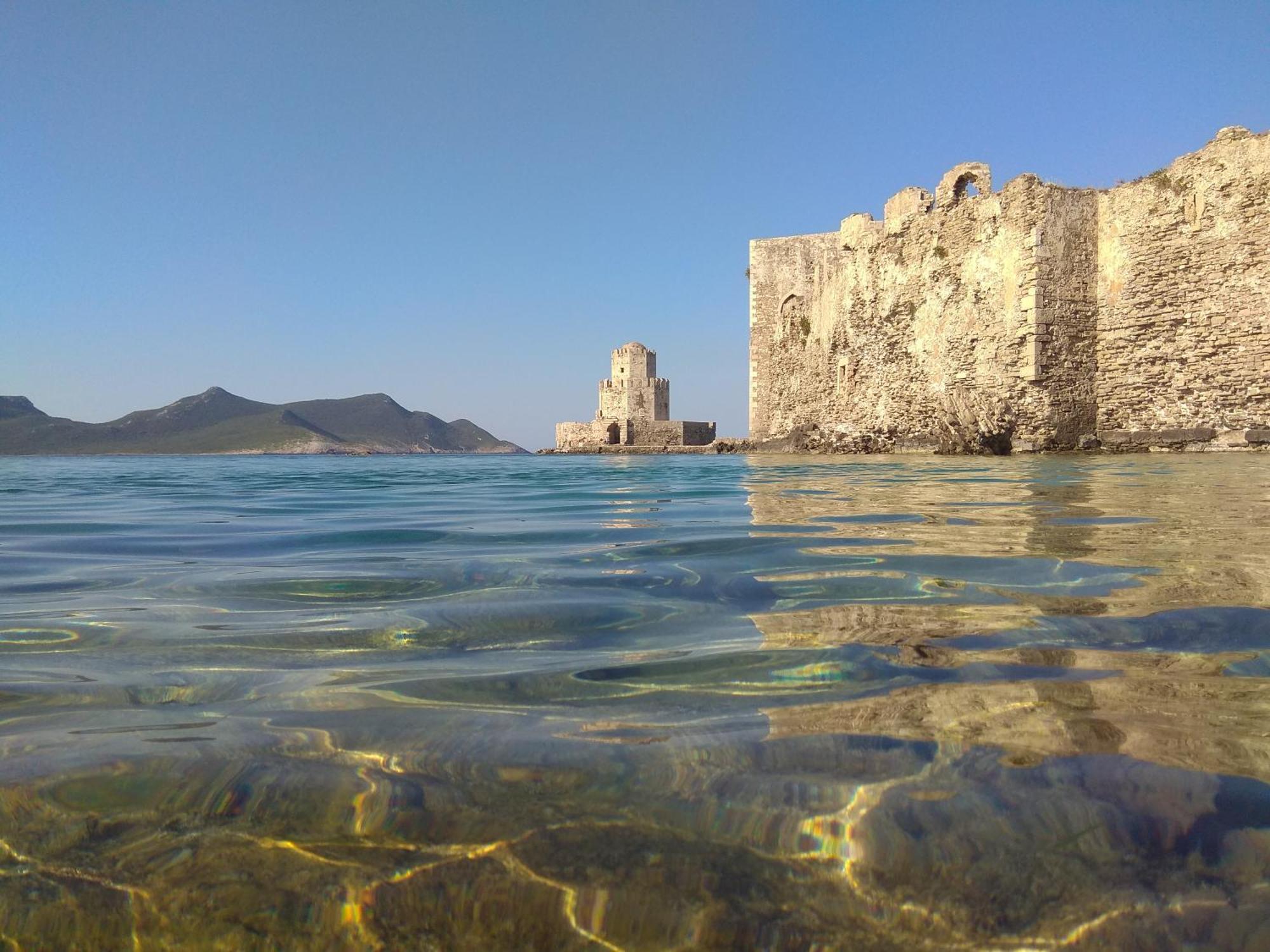 Castello Methoni Hotel Bagian luar foto