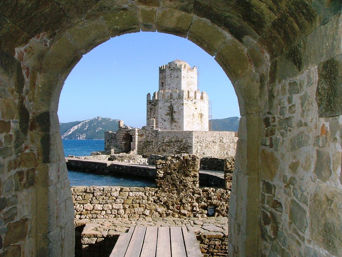 Castello Methoni Hotel Bagian luar foto